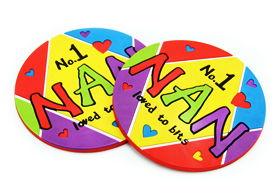 訂做創(chuàng)意pvc軟膠隔熱杯墊廠家