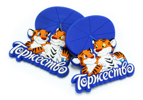 動物造型環(huán)保pvc軟膠立體冰箱貼定制