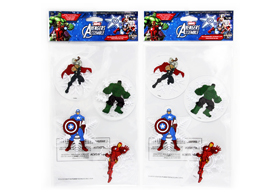 訂做漫威卡通pvc圣誕節(jié)窗貼廠家