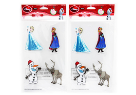 迪士尼公主情人節(jié)pvc軟膠窗貼定制