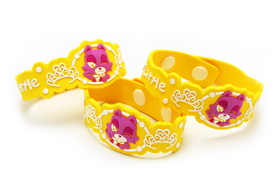 環(huán)保pvc塑料兒童手環(huán)訂制