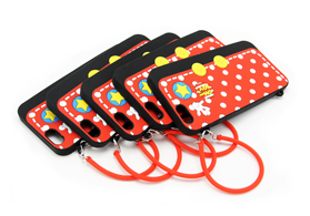 迪士尼蘋(píng)果6plus硅膠手機(jī)套定制