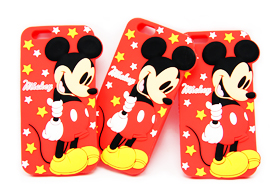 迪士尼米老鼠iphone6s plus硅膠保護(hù)殼訂做