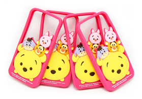 迪士尼消消看疊疊卡通動(dòng)物硅膠手機(jī)殼定制