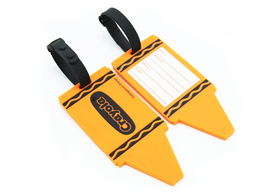 訂做印刷卡通創(chuàng)意硅膠行李牌廠家