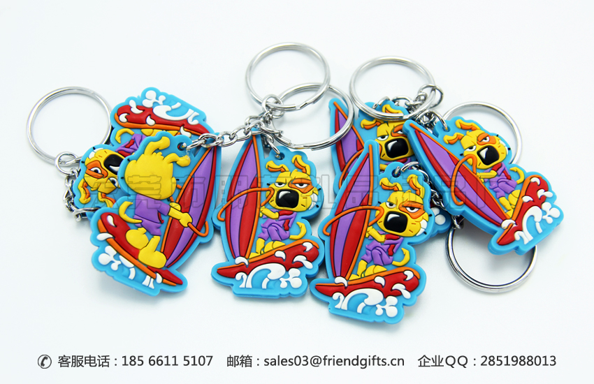 東莞專業(yè)生產(chǎn)硅膠/環(huán)保pvc軟膠鑰匙扣廠家