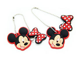 立體公仔pvc鑰匙鏈定制廠家