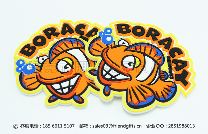 量身定制立體卡通pvc軟膠塑膠冰箱貼生產(chǎn)廠家