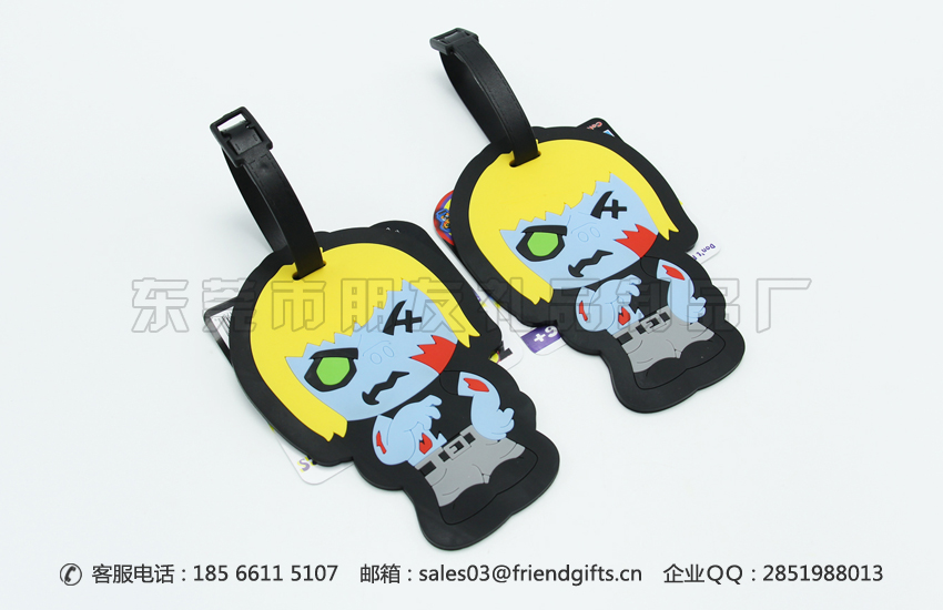 最專業(yè)生產(chǎn)硅膠行李牌、pvc軟膠行李牌廠商