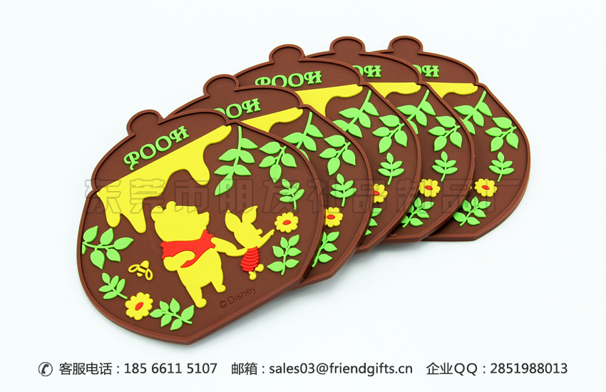 資深專(zhuān)注生產(chǎn)迪士尼硅膠杯墊、pvc軟膠隔熱杯墊訂做工廠(chǎng)