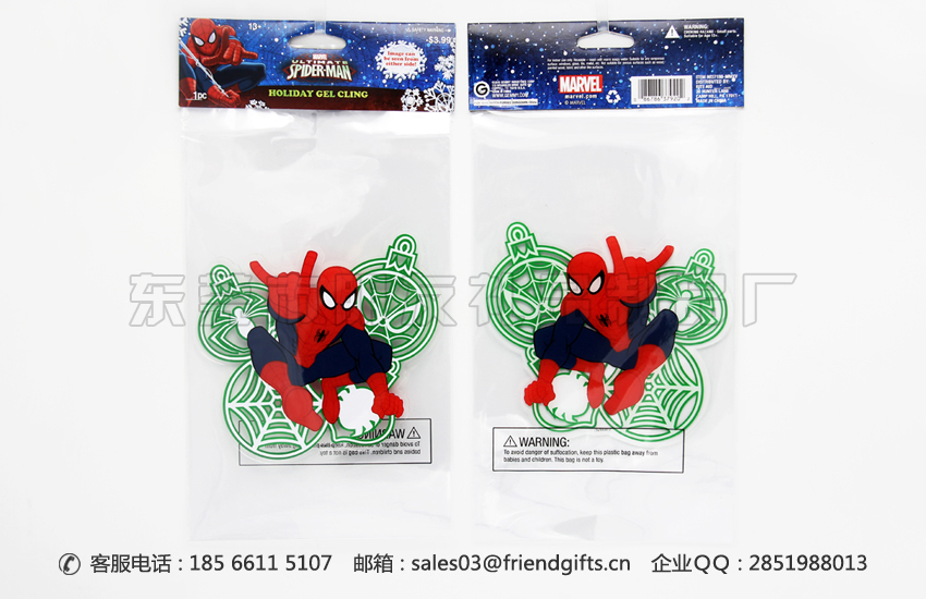 資深專業(yè)的卡通玻璃窗貼、圣誕節(jié)窗貼定制廠商