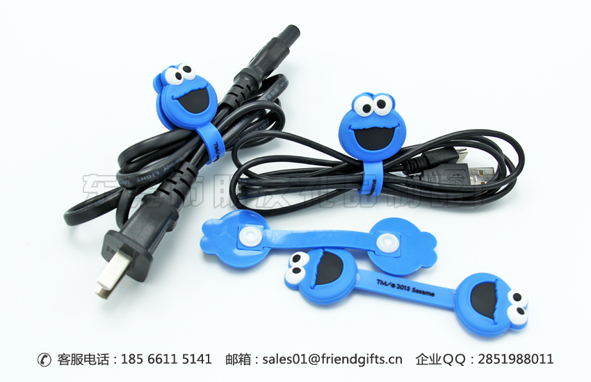 來圖來樣定制卡通動物繞線器、卡通動物耳機繞線器工廠