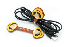 訂制卡通扣式耳機(jī)繞線器廠家