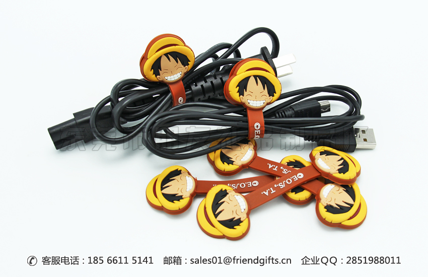 OEM定做手機(jī)耳機(jī)紐扣繞線器、日式紐扣卡通繞線器工廠