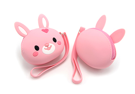 來(lái)圖來(lái)樣卡通動(dòng)物造型硅膠零錢包定制廠家