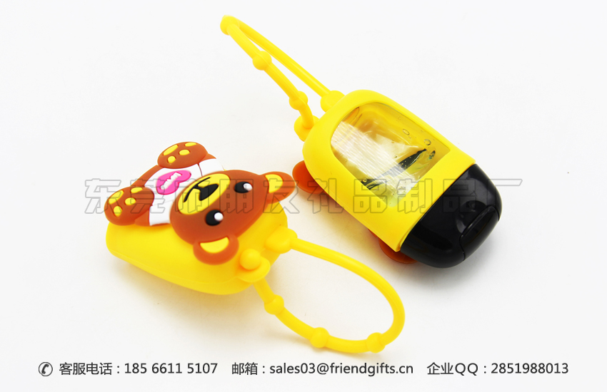 資深專業(yè)生產(chǎn)可掛便攜式洗手液瓶硅膠套子廠家