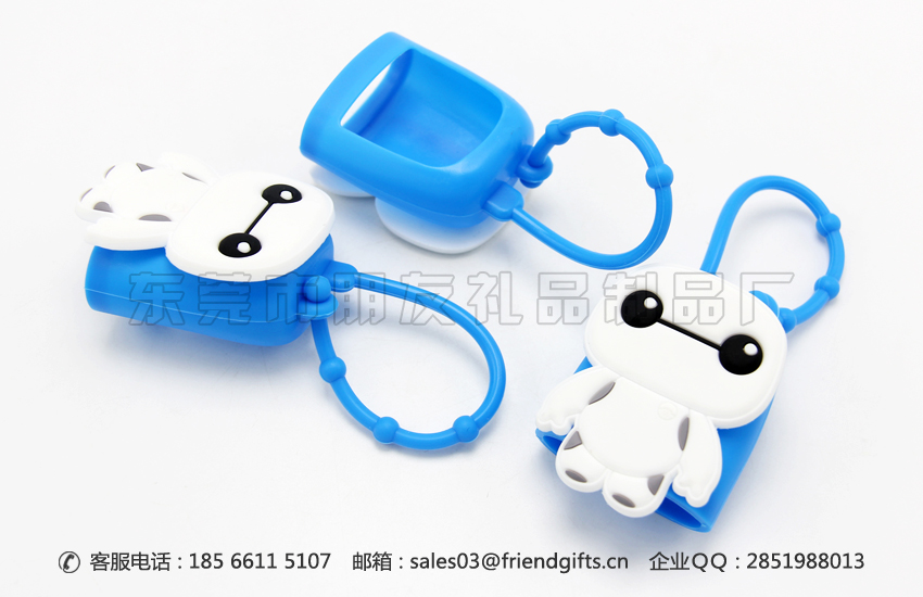 專業(yè)定做生產(chǎn)卡通硅膠香水套、香水瓶硅膠套廠家