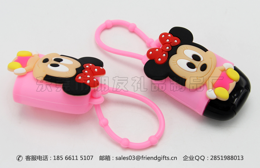 專業(yè)卡通洗手液硅膠套、卡通香水瓶套定制廠家