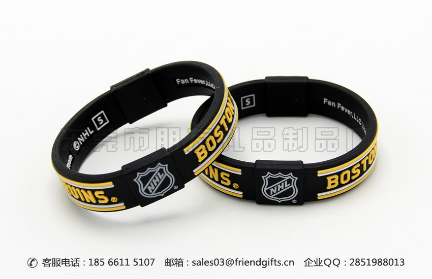 東莞專業(yè)生產(chǎn)環(huán)保nba明星硅膠手環(huán)廠商
