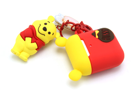 迪士尼維尼熊造型Airpods硅膠保護(hù)套