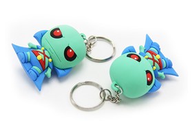 動(dòng)漫公仔全立體3d卡通動(dòng)漫鑰匙扣